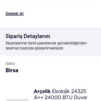 Teknosa'dan Aldığım Klimanın Para İadesi