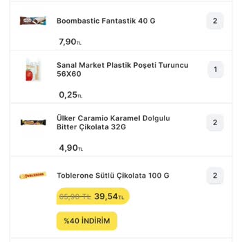 Migros Sanal Market 1+1 Kampanyası