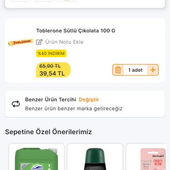 Migros Sanal Market 1+1 Kampanyası