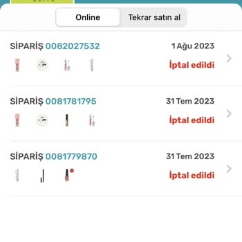 Watsons Sipariş İptal Ediyor