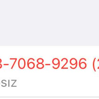 WhatsApp Bilinmeyen Yabancı Numara