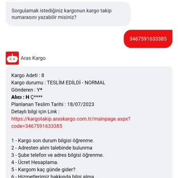 Aras Kargo Başka Şehre Gönderdiği Kargomu Bana Teslim Etmiş!