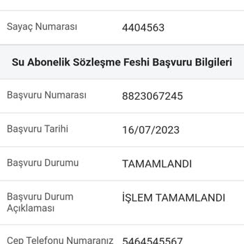 İSKİ Güvence Bedeli İadesi