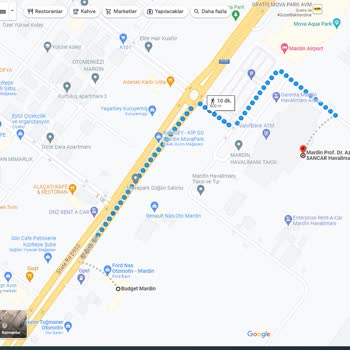 Budget (budget.com.tr) Mardin Havalimanı'ndaki Araç Kiralama Hizmeti