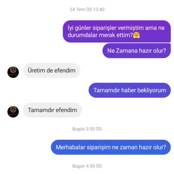 Zevk Atölyem Ürün Teslimi Yapılmadı