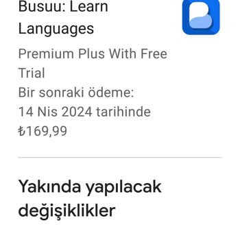 Busuu Aboneliğimin Görünmemesi ve Yeni Abonelik İstemesi