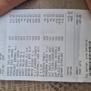 BİM Osmanoğlu Damak Tadi Kadife Tatli Küflü Ve Ekşimiş