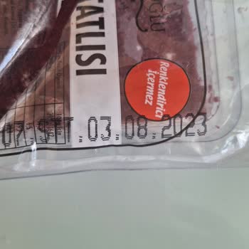 BİM Osmanoğlu Damak Tadi Kadife Tatli Küflü Ve Ekşimiş