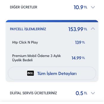 Turkcell Htp Click N Play Faturama Yansıtıldı