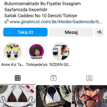 Badeanzugtr Instagram Satış Yapan Sahte Firma