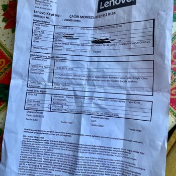 Lenovoservisiturkiye.com Lenovo Teknik Servis Laptopumu Bozdu!