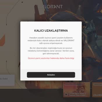 Valorant Bana "haksız" Yere Ban Attı