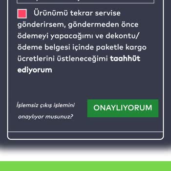 Reeder Telefonum Açılmıyor Ve Servisten Olumsuz Yanıt Aldım.