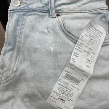 Pull and Bear Ayıplı Ürün Taşlama Lekesi