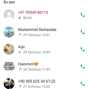 WhatsApp Suistimal Tanımadığım Kisiler Arıyor