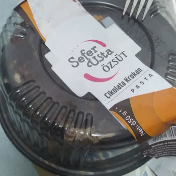 A101 Bozuk Ürün Özsüt Sefer Usta Pasta