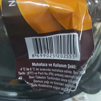 A101 Bozuk Ürün Özsüt Sefer Usta Pasta