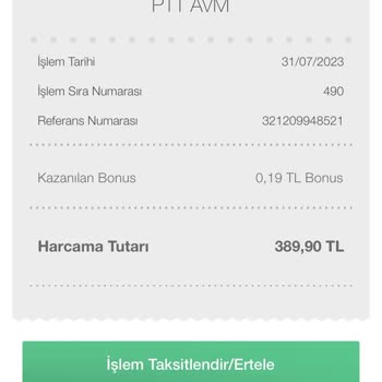 Epttavm Ödeme Sorunu