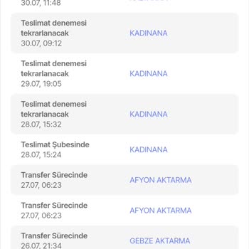 MNG Kargo Teslimat Sıkıntısı