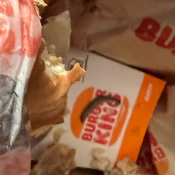 Burger King Hamburgerin İçinden Solucan Çıkması