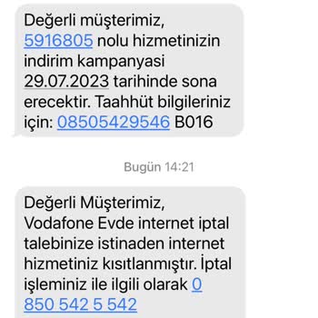 Vodafone’nun Bu Davranışı Kabul Edilemez!