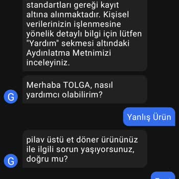 Özçelik Aspava Getir Siparişleri Farklı Restorandan Gönderiyor