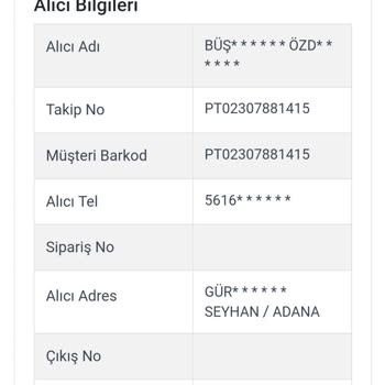 Kargoist Ürün Elime Ulaşmıyor