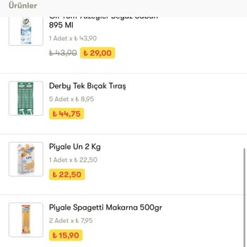 Şok Market Sipariş Fişimi Getirmedi