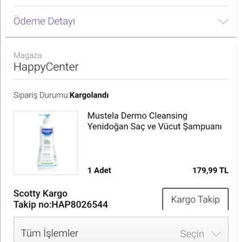 Mustela Yenidoğan Şampuanı Göz Yakıyor