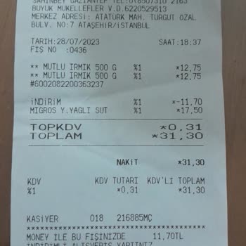 Migros'ta Kart Onaylama Sorunu