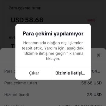 TikTok Hediye Atamıyorum Çekim Yapamıyorum