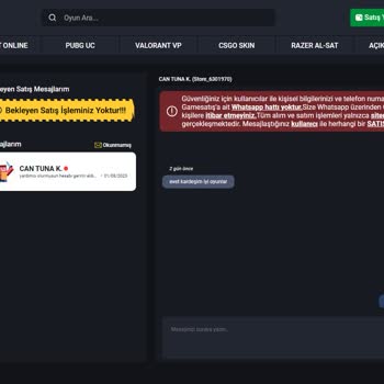 GameSatış Valorant Hesap Çalınması