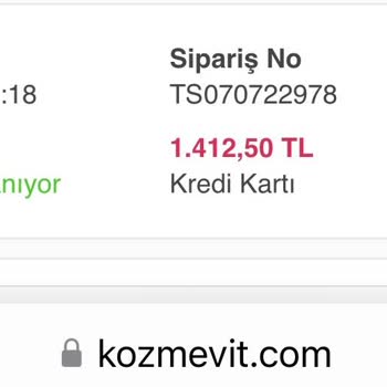 Kozmevit Ürün Göndermiyor İletişime Geçmiyor
