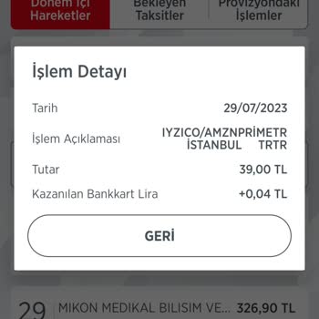 iyzico Amazon ® Prime Onaysız Habersiz Para Çekme