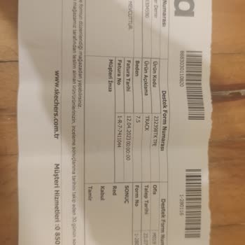 Skechers İncelemeyi Güvenli Bir Şekilde Yapılmaması Üründen Kaynaklı Bir Hatta