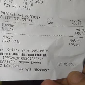 BİM Hazır Kızartmalık Parmak Patates
