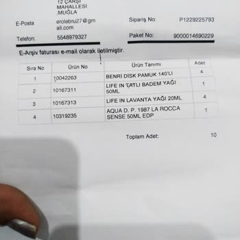 Gratis Eksik Ürün Teslimi