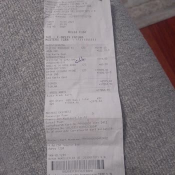 Carrefour SA Hasarlı Ürün Teslim Ettiler