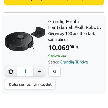 Amazon.com.tr Sipariş Vermeden Farklı Sepette Farklı Fiyat