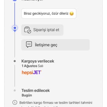 Hepsiburada, Ürünü Kargoya Vermiyor