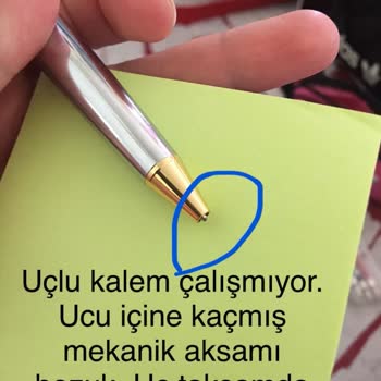 Scrikss Kalemlerin İçi Bozuldu