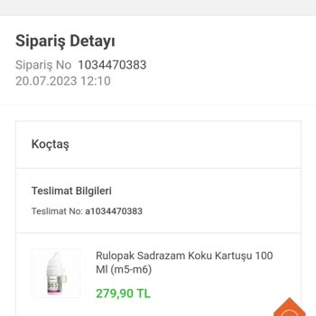 Koçtaş Online Sipariş Gelmiyor