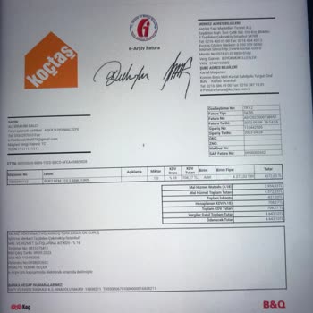 Koçtaş Kartal Şubesi 3 Aydır Aldığımız Fırın I Göndermiyor