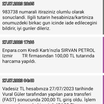 Enpara TEB ATM'nin Yuttuğu 250 TL