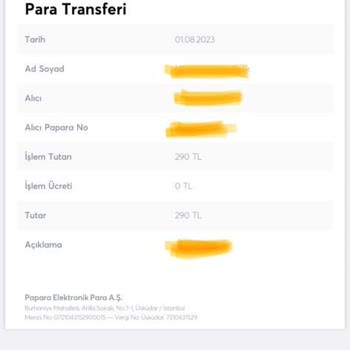 Betine Sitesinde Para Sorunu