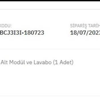 BanyoLine 16 Gündür Ürünümüz Kargoya Verilmiyor