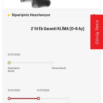 Arçelik.com Dan Aldığım Klimam Gönderilmiyor.