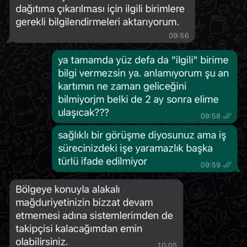 AGT Kargo Akbank Kredi Kartım Gelmiyor