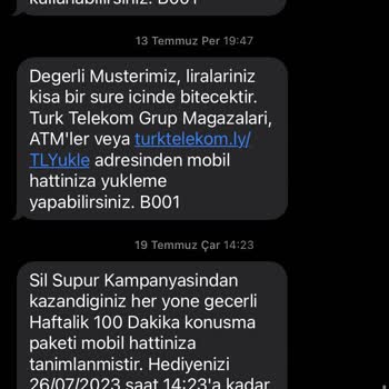 Türk Telekom Zorla Para Harcatması