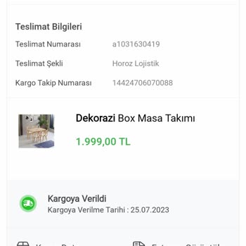 Koçtaş 3 Aydır Elime Ulaşmayan Sipariş